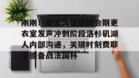 电子竞技体育平台-包含刚刚！皇家马德里转会期更衣室发声冲刺阶段洛杉矶湖人内部沟通，关键时刻费耶诺德备战法国杯的词条